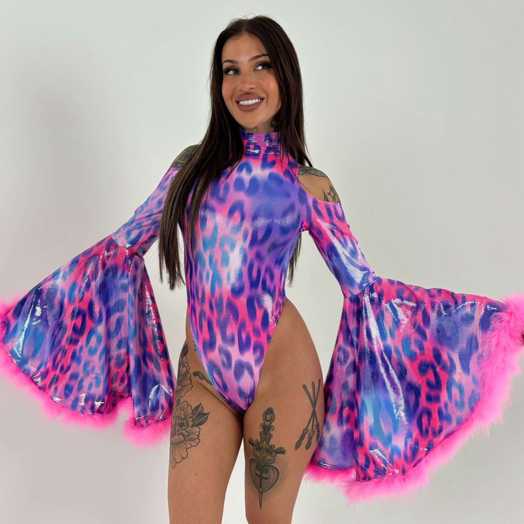 Luminous Floofy Bell Sleeve Bodysuit