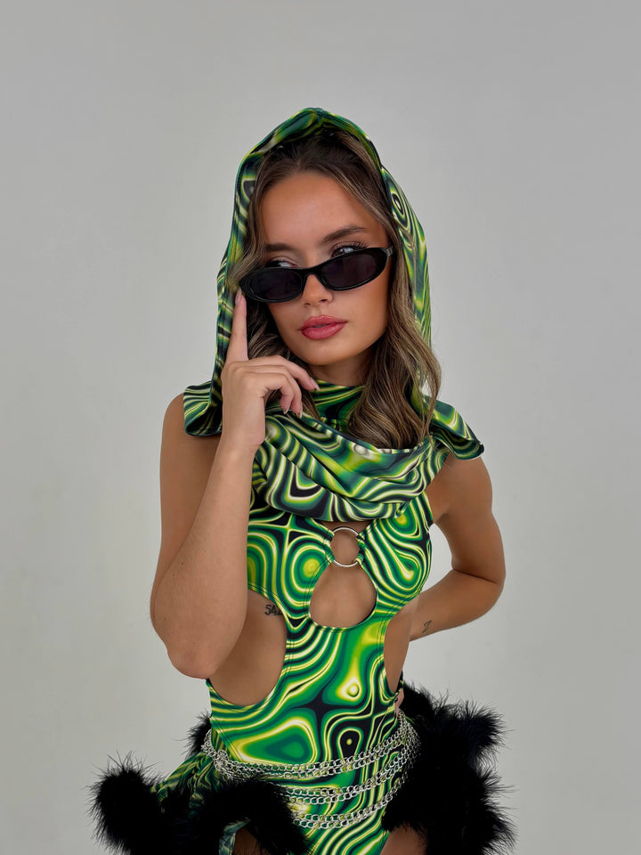Lost in Limes Detachable Hood