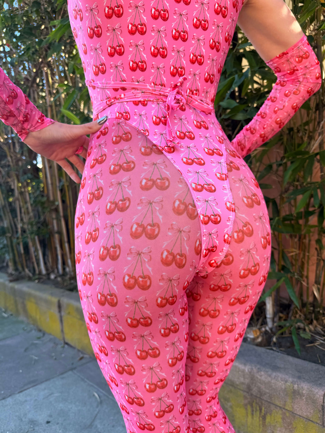 Cherry Catsuit