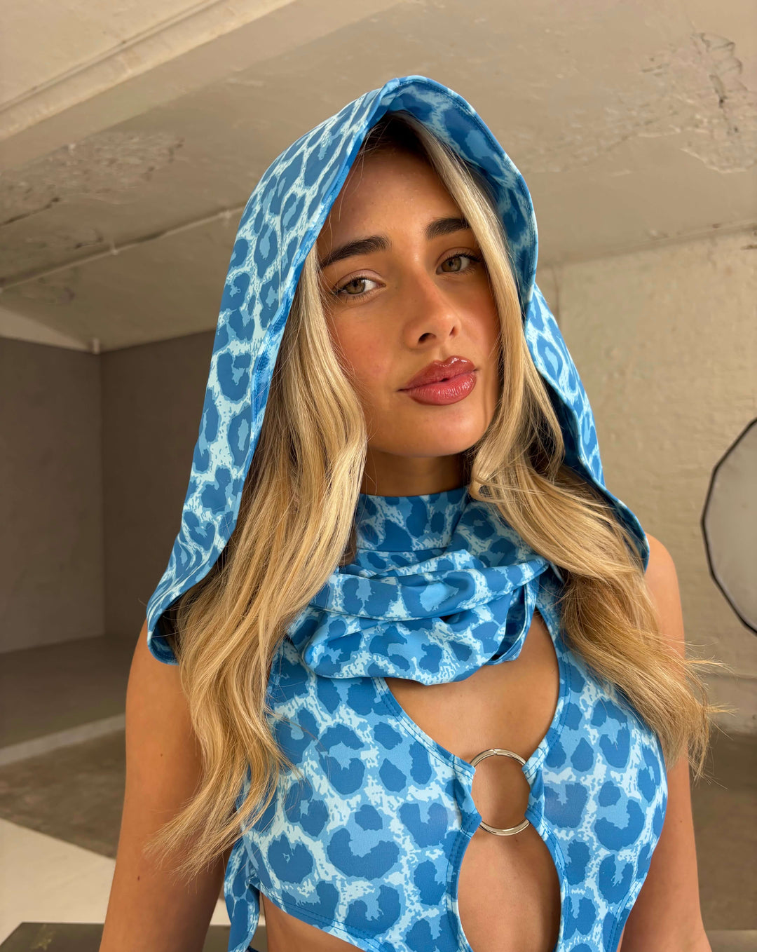 Blue Panther Hood