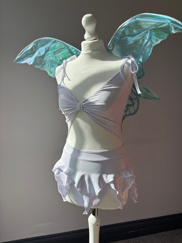 White Fairy Bodysuit - S