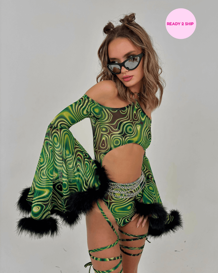 Velma Bell Sleeve Bodysuit