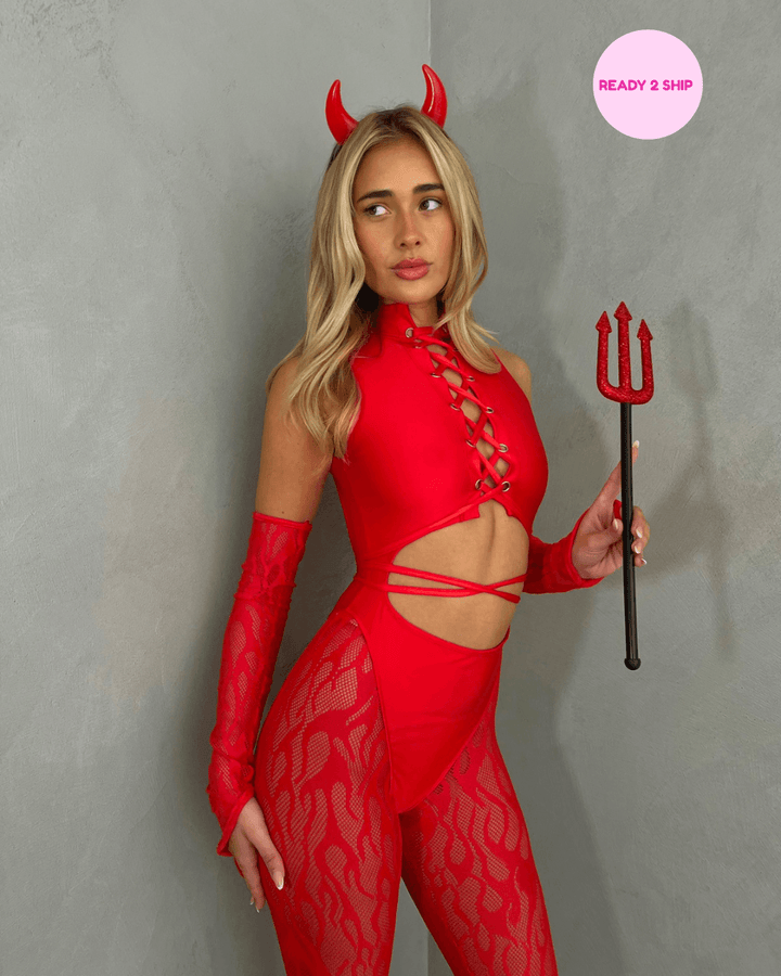 Red Onyx Catsuit
