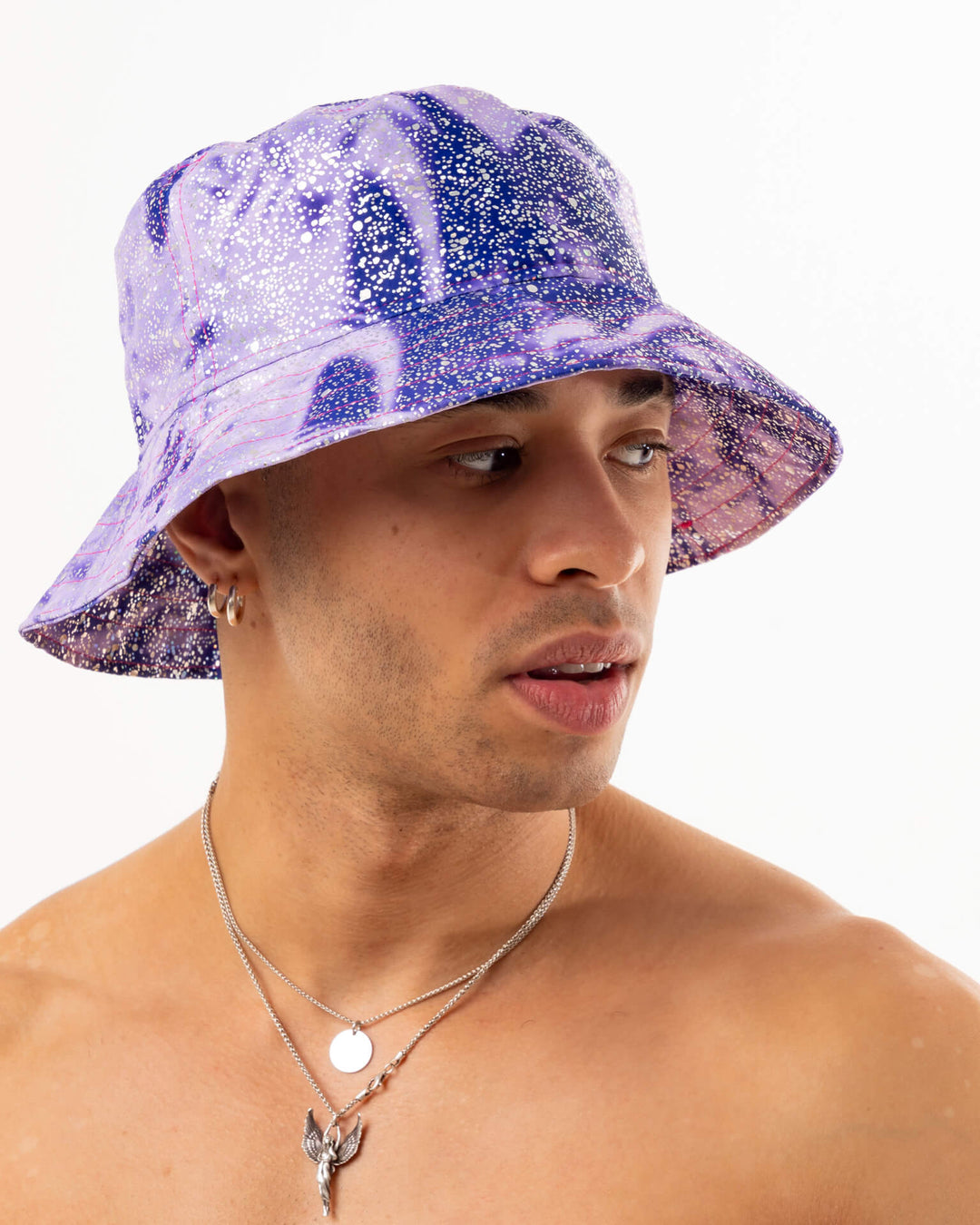 Lilac Hologram Bucket Hat