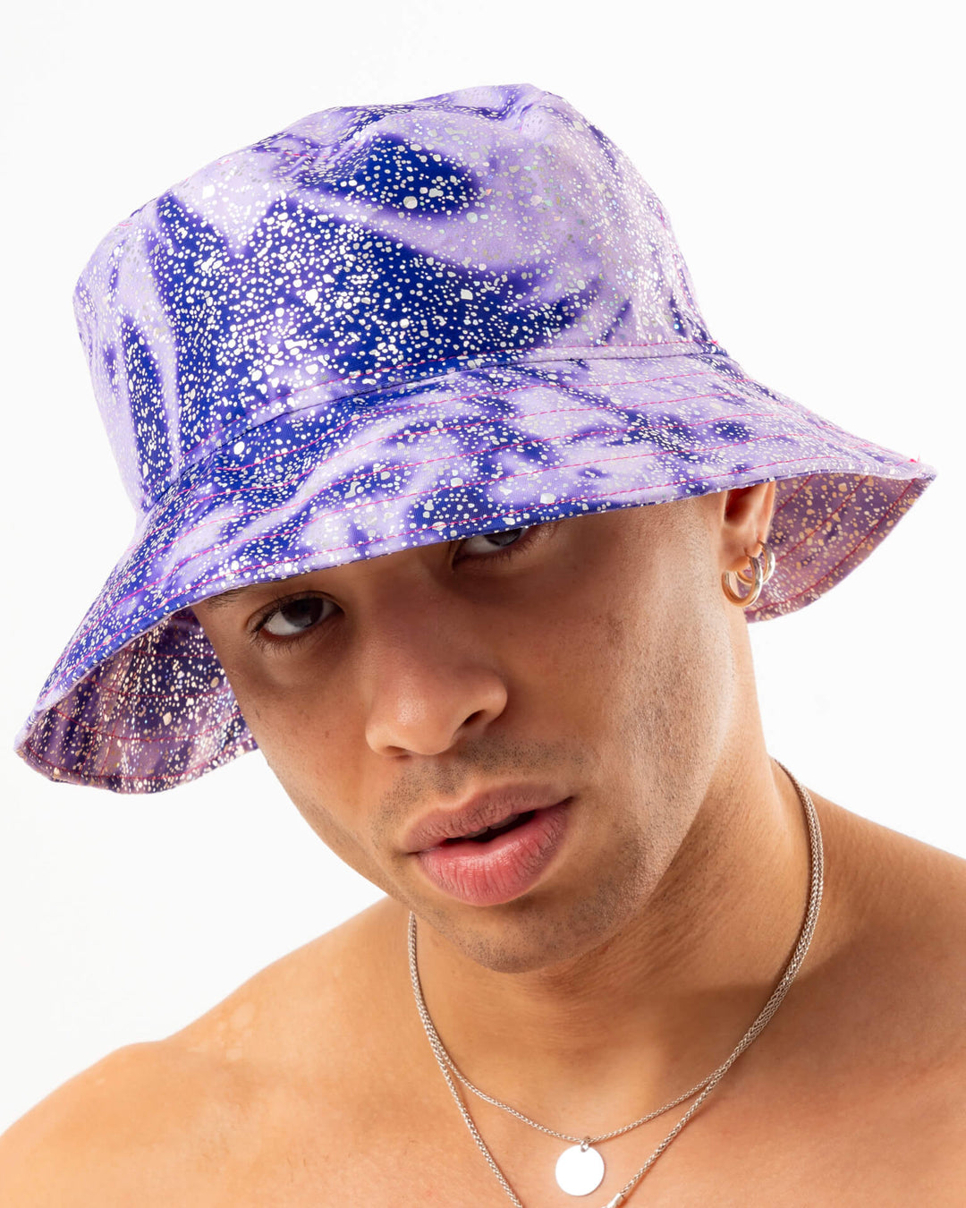 Lilac Hologram Bucket Hat