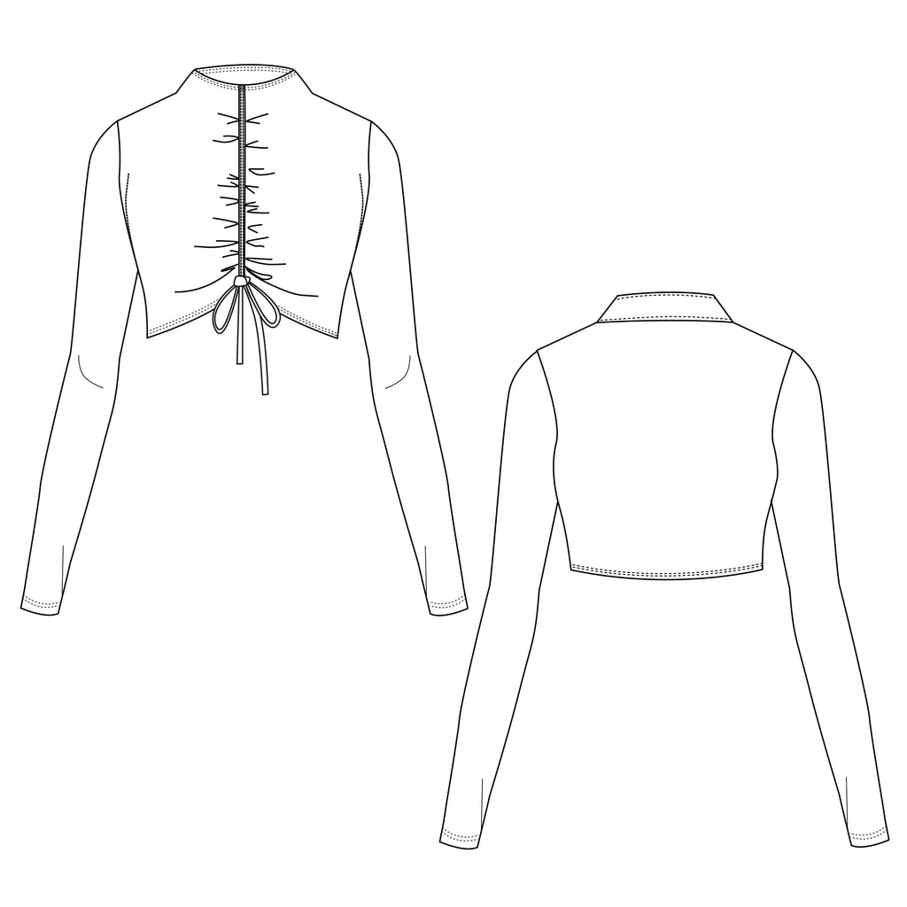ROUCHED TOP